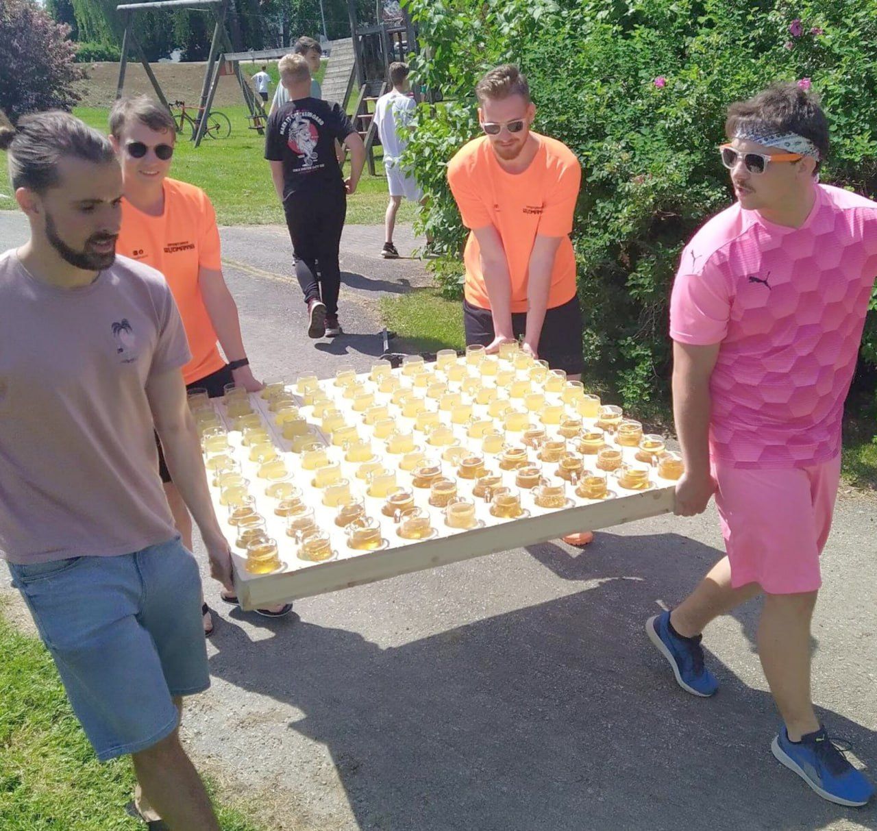 Spielszene vom Pfingstturnier der SU Rudmanns