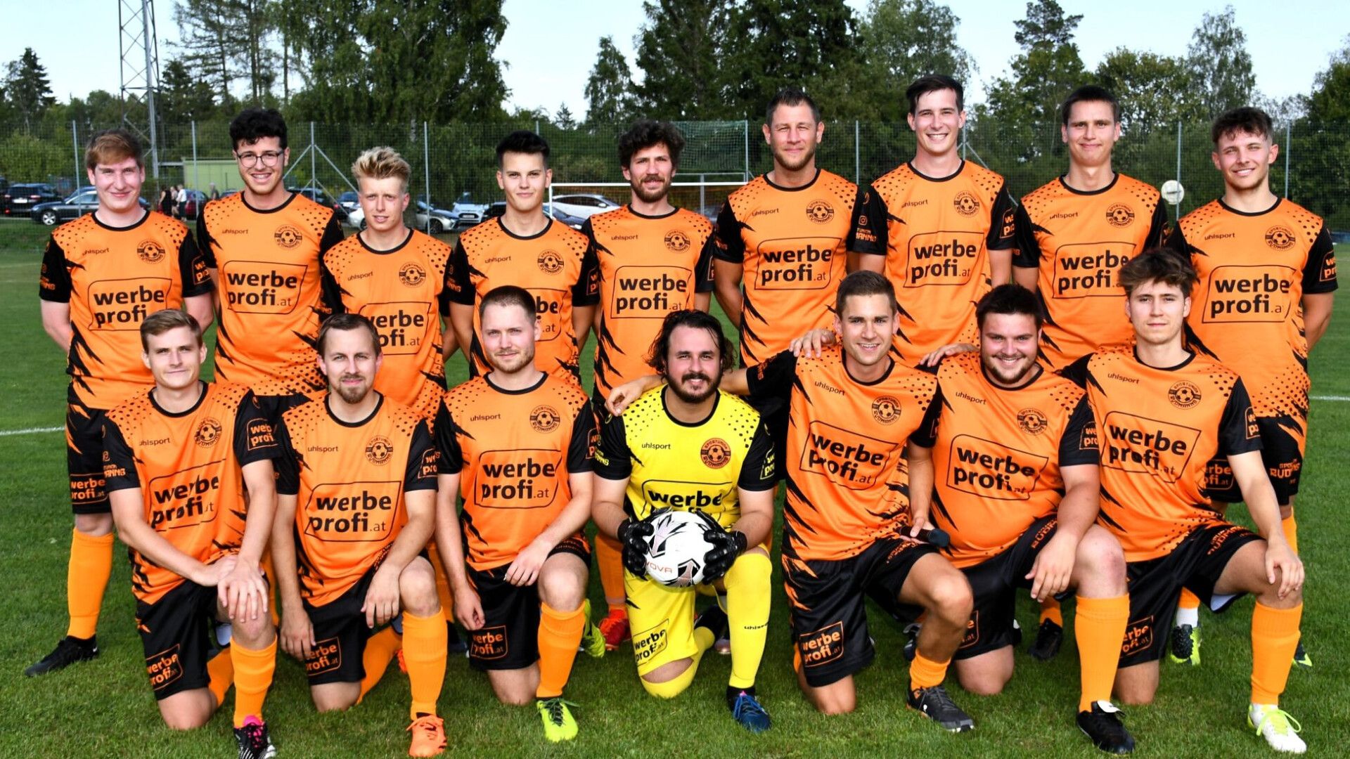 Mannschaftsfoto der Sportunion Rudmanns